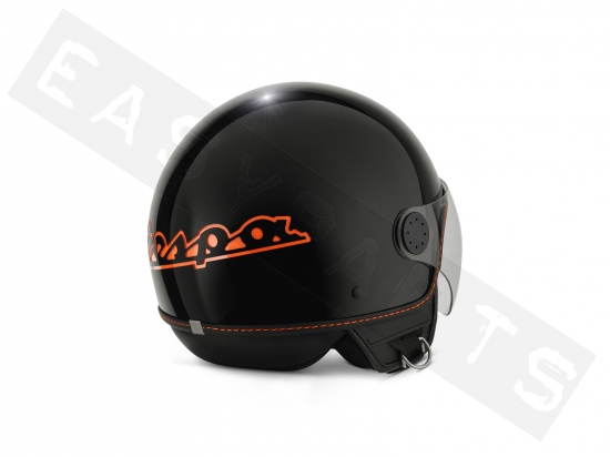 Helmet Demi Jet VESPA Visor 4.0 black